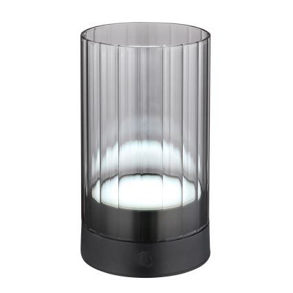 Globo - LED Buiten dimbaar oplaadbaar aanraken tafellamp LED/2W/3,7V 2700/4000/6500K 1200mAh IP44 grijs