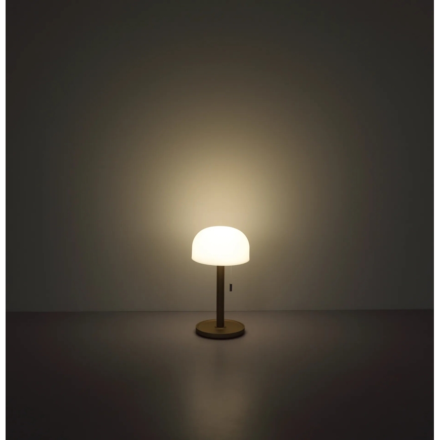 Globo - Lampe de table rechargeable LED/1,5W/3,7V 3000/4200/6000K 1800mAh marron