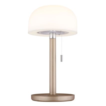 Globo - Lampe de table rechargeable LED/1,5W/3,7V 3000/4200/6000K 1800mAh marron