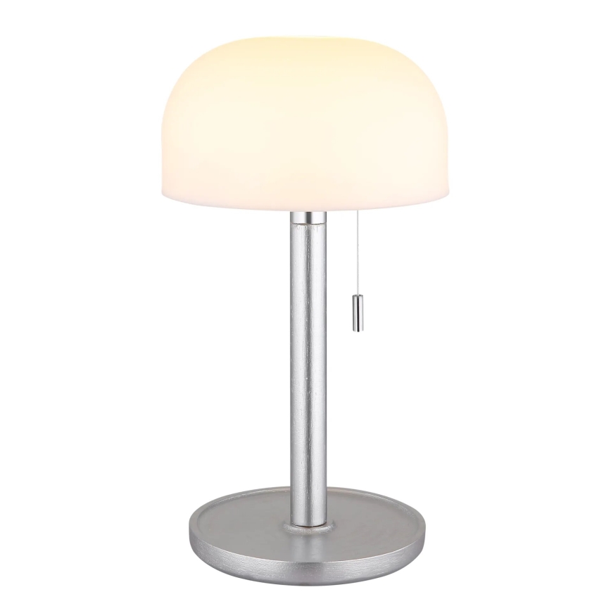 Globo - LED Oplaadbaar tafellamp LED/1,5W/3,7V 3000/4200/6000K 1800mAh zilver