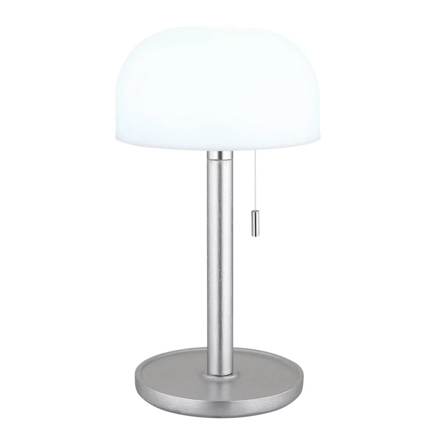 Globo - LED Oplaadbaar tafellamp LED/1,5W/3,7V 3000/4200/6000K 1800mAh zilver