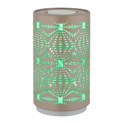 Globo - LED RGB Touch oplaadbare bureaulamp LED/1W/5V 500 mAh bruin