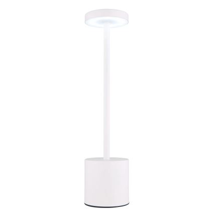 Globo - Lampe de table tactile à intensité variable LED/1,2W/3,7V 2000K/3500K/7000K 1200 mAh USB blanc