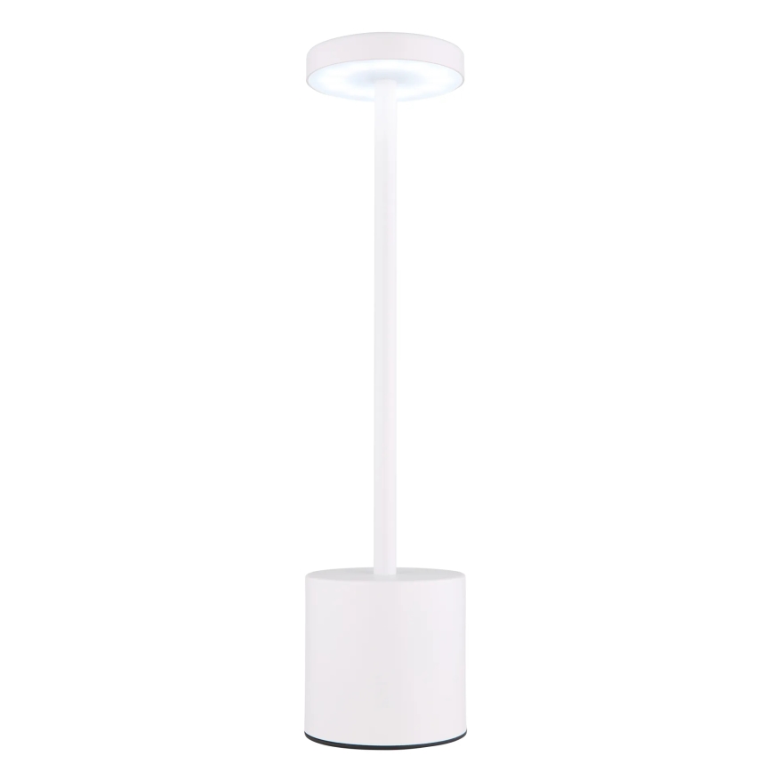 Globo - Lampe de table tactile à intensité variable LED/1,2W/3,7V 2000K/3500K/7000K 1200 mAh USB blanc