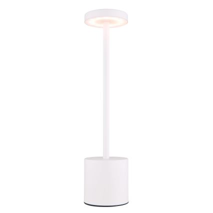 Globo - Lampe de table tactile à intensité variable LED/1,2W/3,7V 2000K/3500K/7000K 1200 mAh USB blanc
