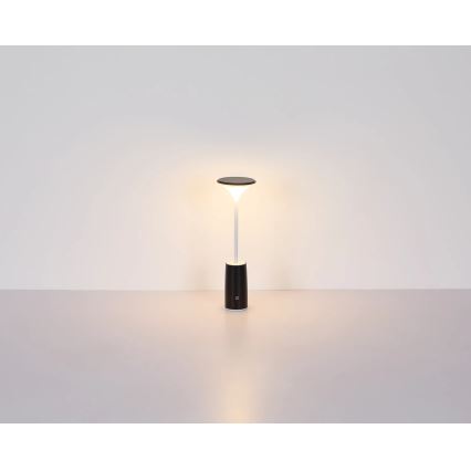 Globo - LED Dimbare oplaadbare touch tafellamp LED/1,2W/3,7V 3000K 1500mAh zwart