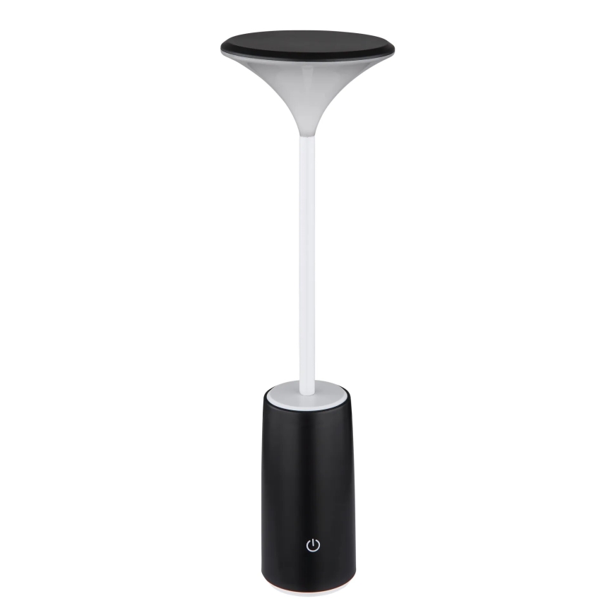 Globo - LED Dimbare oplaadbare touch tafellamp LED/1,2W/3,7V 3000K 1500mAh zwart