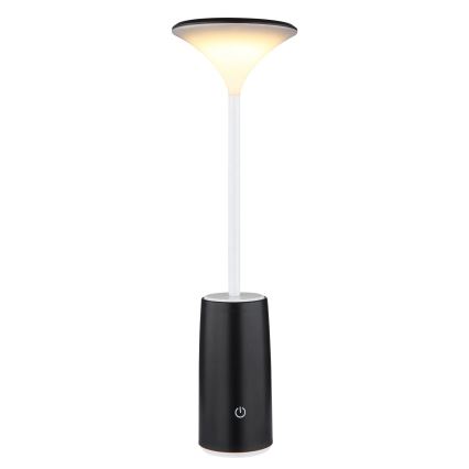 Globo - LED Dimbare oplaadbare touch tafellamp LED/1,2W/3,7V 3000K 1500mAh zwart
