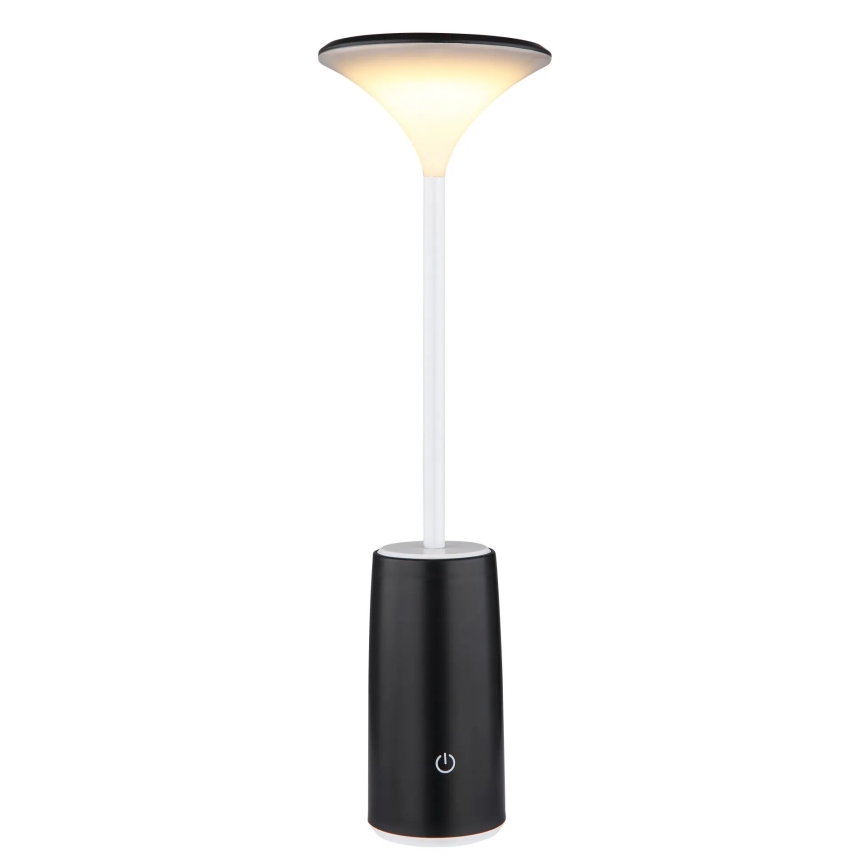 Globo - LED Dimbare oplaadbare touch tafellamp LED/1,2W/3,7V 3000K 1500mAh zwart