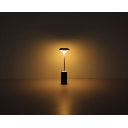 Globo - Lampe de table tactile rechargeable et à intensité variable LED/1,2W/3,7V 3000K 1500mAh noir