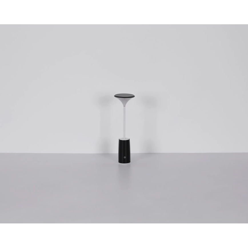 Globo - Lampe de table tactile rechargeable et à intensité variable LED/1,2W/3,7V 3000K 1500mAh noir