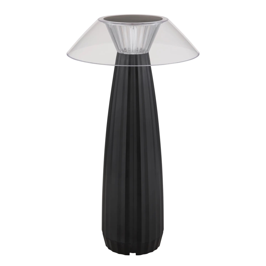 Globo - Lampe de table tactile rechargeable et à intensité variable LED/1W/3,7V 3000K 1200mAh noir