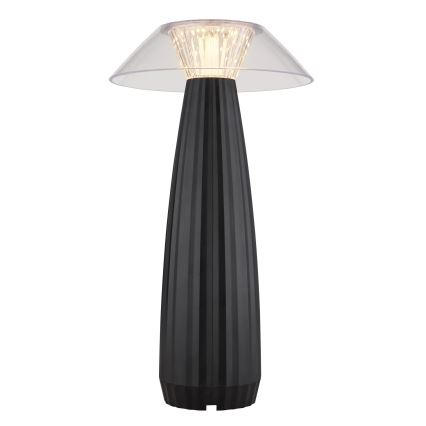Globo - Lampe de table tactile rechargeable et à intensité variable LED/1W/3,7V 3000K 1200mAh noir