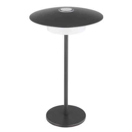 Globo - LED Buiten oplaadbaar aanraken tafellamp LED/3W/3,7V 1800/2700/3000K IP44 1800 mAh grijs