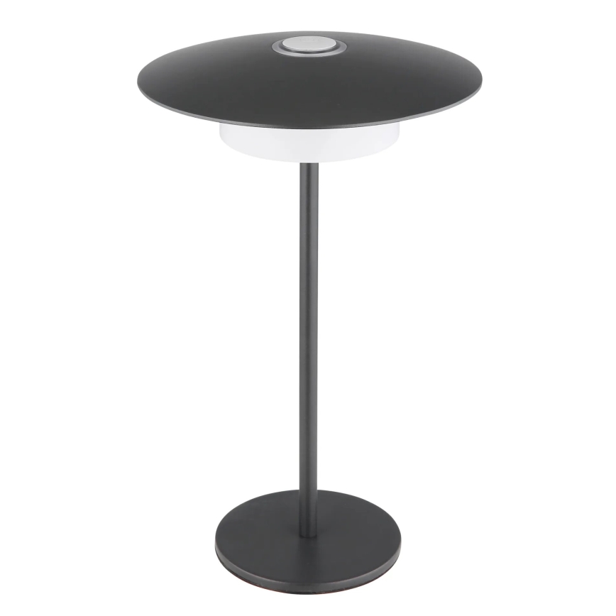 Globo - LED Buiten oplaadbaar aanraken tafellamp LED/3W/3,7V 1800/2700/3000K IP44 1800 mAh grijs