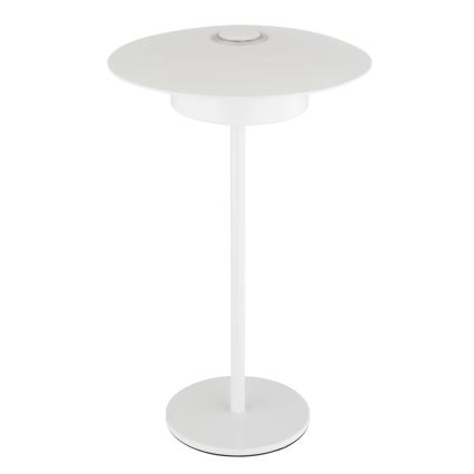 Globo - LED Draadloze Buiten Touch Tafellamp LED/3W/3,7V 1800/2700/3000K IP44 1800 mAh wit