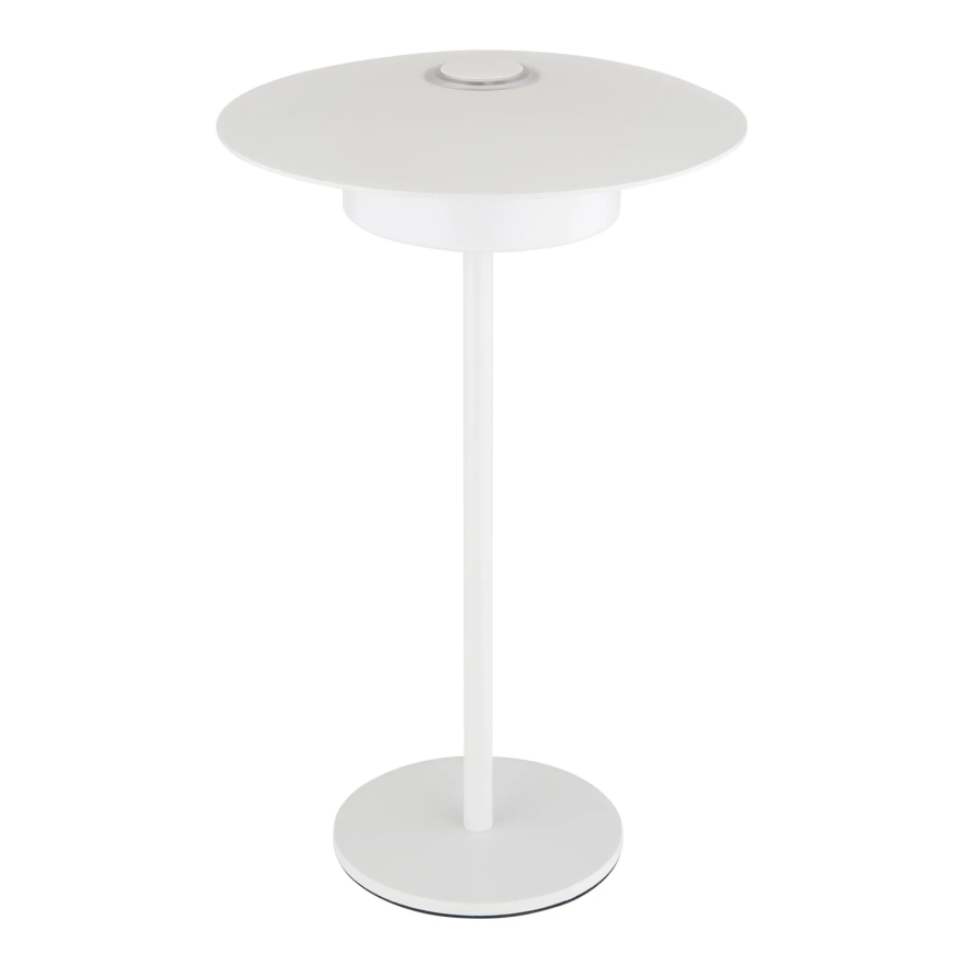 Globo - LED Draadloze Buiten Touch Tafellamp LED/3W/3,7V 1800/2700/3000K IP44 1800 mAh wit