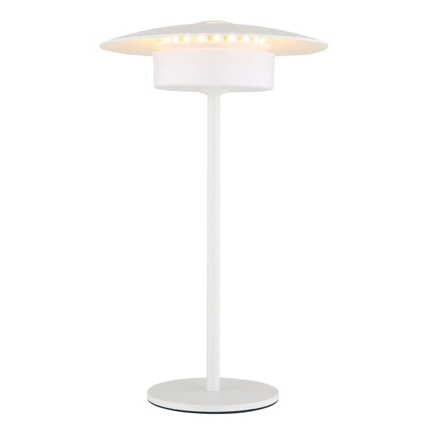Globo - LED Draadloze Buiten Touch Tafellamp LED/3W/3,7V 1800/2700/3000K IP44 1800 mAh wit