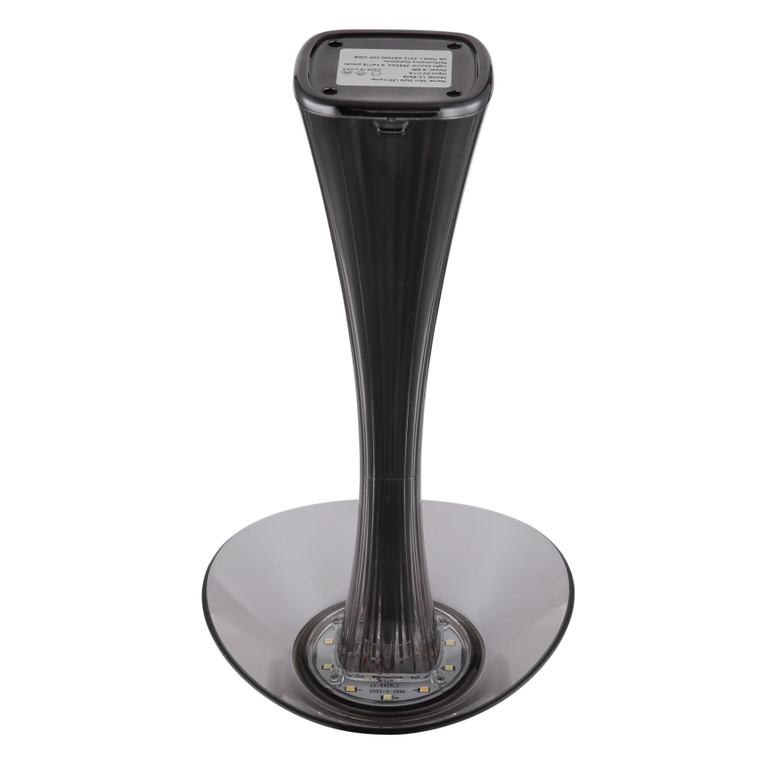 Globo - LED Dimbare oplaadbare tafellamp LED/2,5W/3,7V 1200mAh 2700K/4500K/6500K zwart