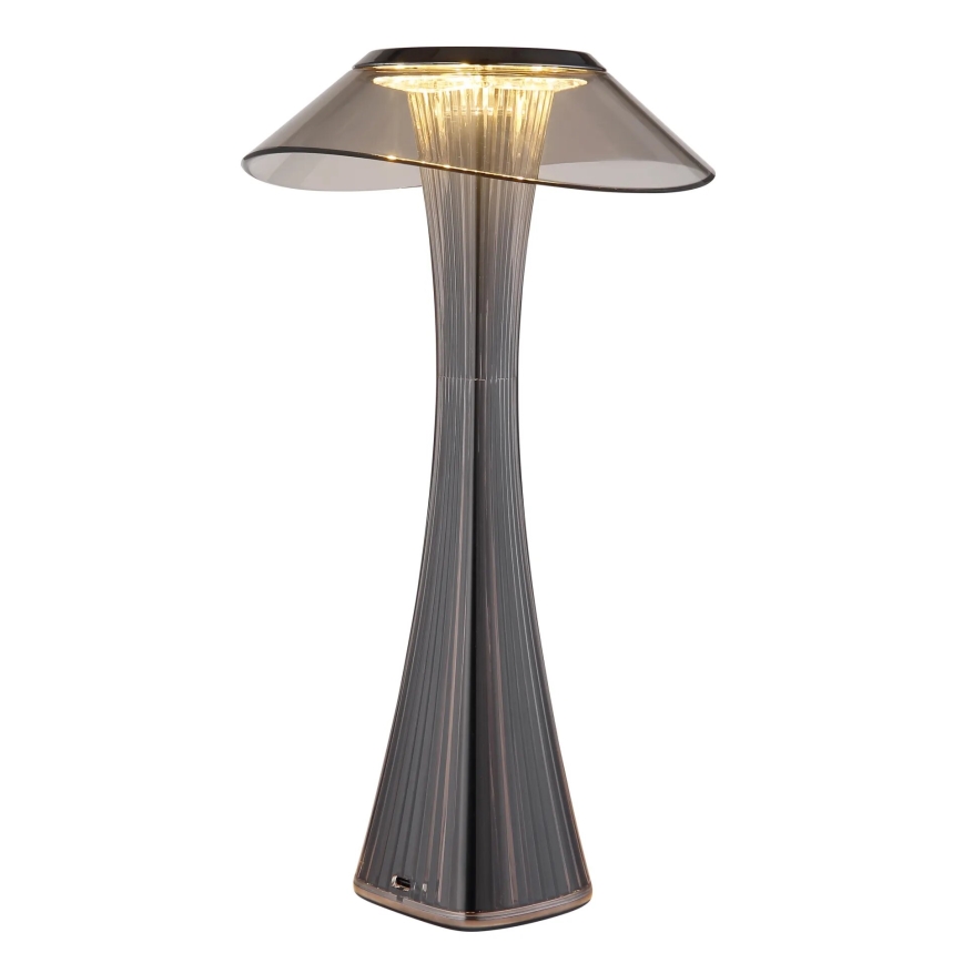 Globo - LED Dimbare oplaadbare tafellamp LED/2,5W/3,7V 1200mAh 2700K/4500K/6500K zwart