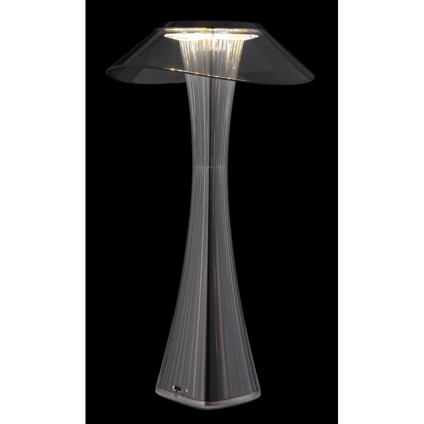 Globo - LED Dimbare oplaadbare tafellamp LED/2,5W/3,7V 1200mAh 2700K/4500K/6500K zwart
