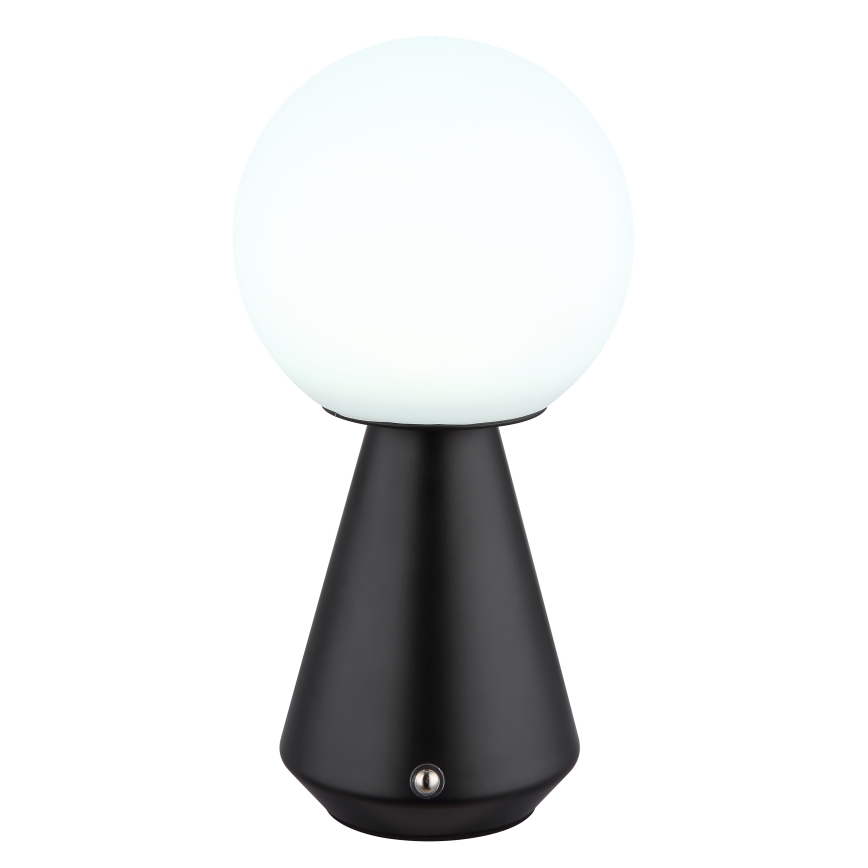 Globo - Lampe de table extérieure tactile LED dimmable LED/1,5W/5V 3000/4500/6500K 1800 mAh IP41 noire