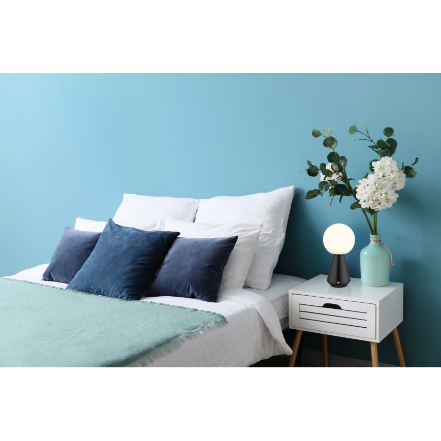 Globo - LED dimbare touch buiten tafellamp LED/1,5W/5V 3000/4500/6500K 1800 mAh IP41 zwart