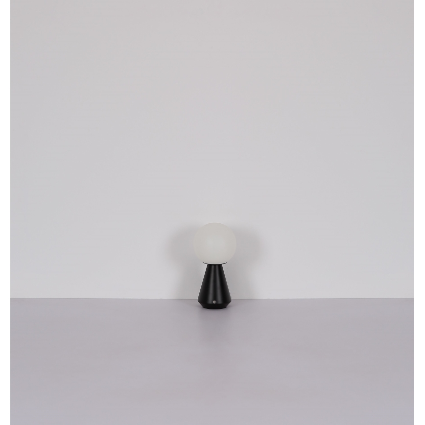 Globo - LED dimbare touch buiten tafellamp LED/1,5W/5V 3000/4500/6500K 1800 mAh IP41 zwart