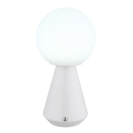Globo - LED dimbare touch buiten tafellamp LED/1,5W/5V 3000/4500/6500K 1800 mAh IP41 wit