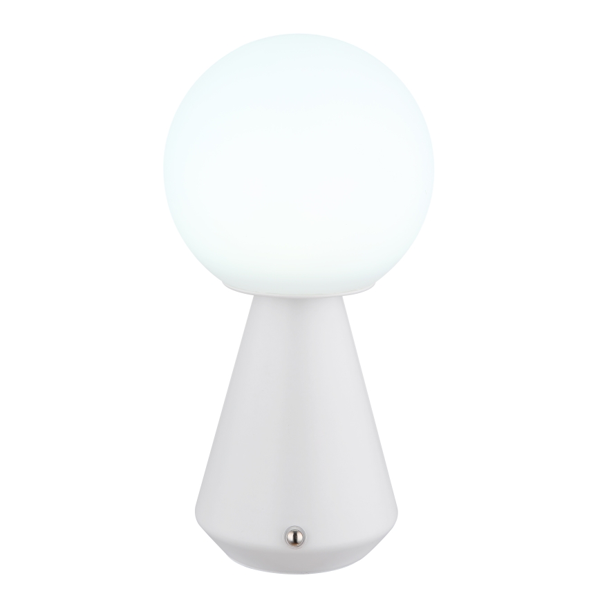 Globo - LED dimbare touch buiten tafellamp LED/1,5W/5V 3000/4500/6500K 1800 mAh IP41 wit