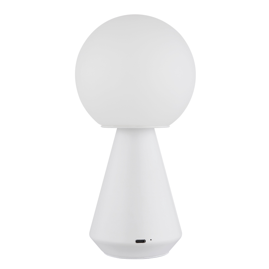 Globo - LED dimbare touch buiten tafellamp LED/1,5W/5V 3000/4500/6500K 1800 mAh IP41 wit