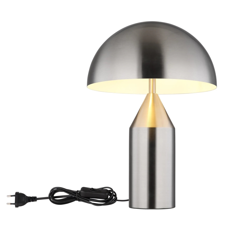Globo - Tafellamp 2xE27/40W/230V mat chroom