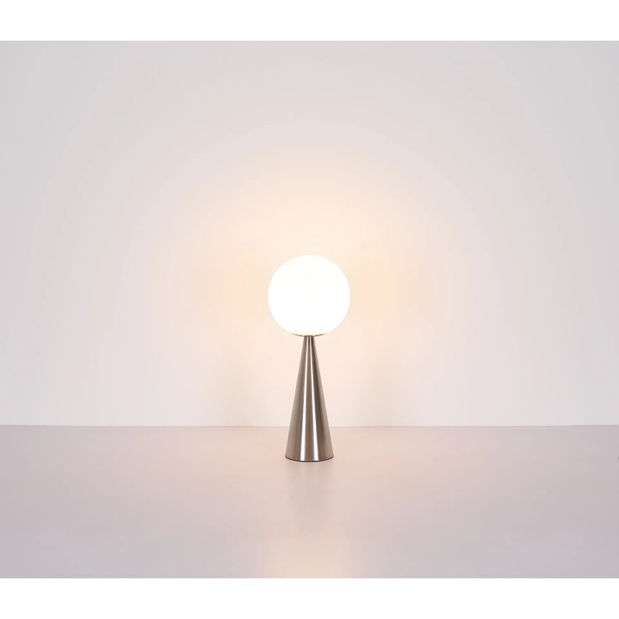 Globo - Lampe de table 1xE27/40W/230V chrome mat