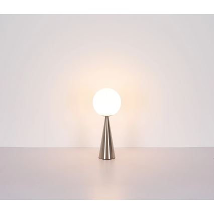 Globo - Tafellamp 1xE27/40W/230V mat chroom