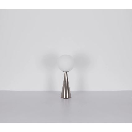 Globo - Tafellamp 1xE27/40W/230V mat chroom