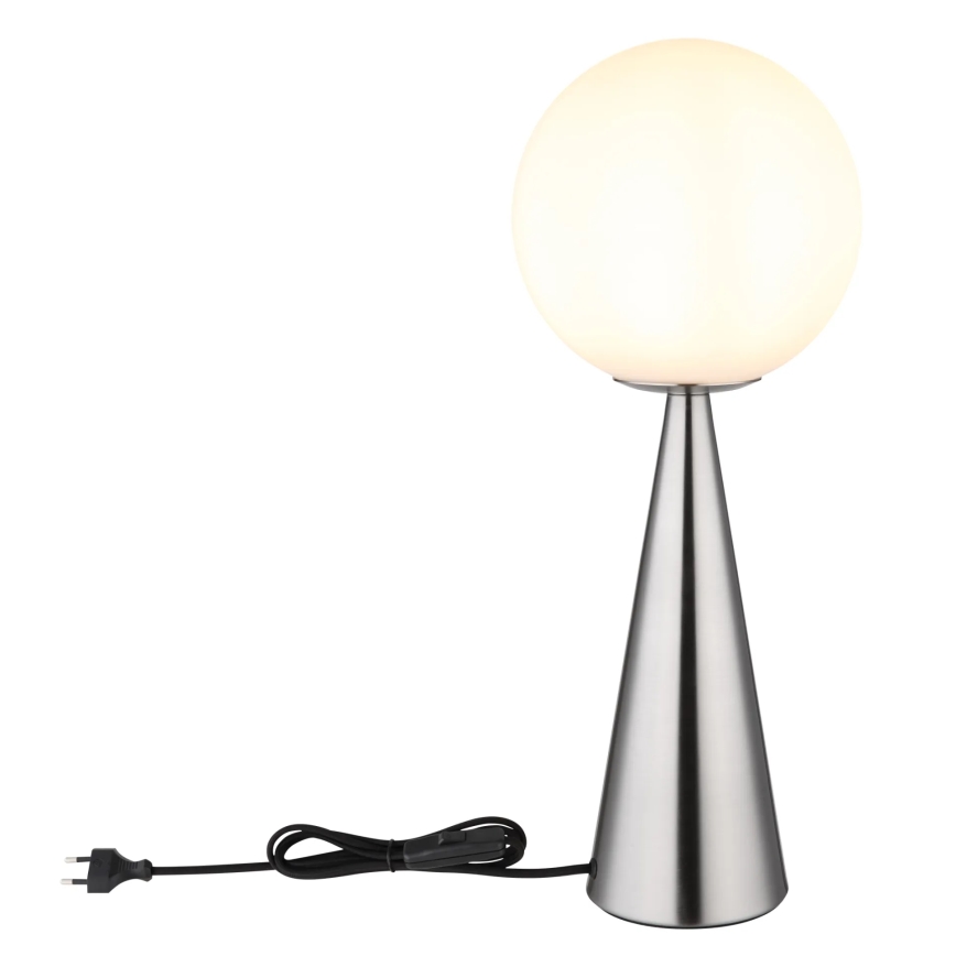 Globo - Tafellamp 1xE27/40W/230V mat chroom