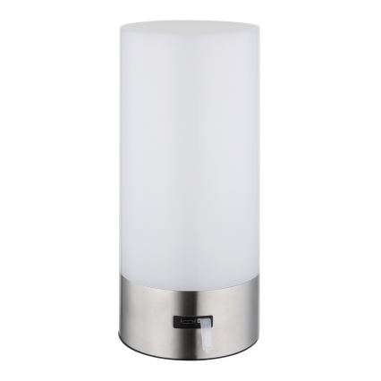 Globo - LED RGBW dimbare touch buiten tafellamp LED/1,8W/5V 1500 mAh IP44 mat chroom