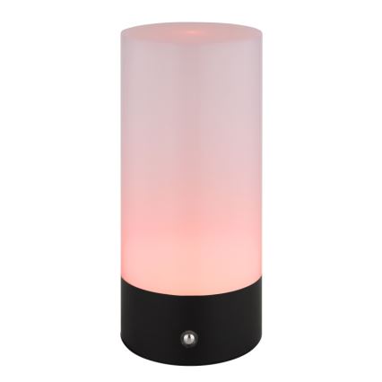 Globo - Lampe de table extérieure tactile dimmable LED RGBW LED/1,8W/5V 1500 mAh noire
