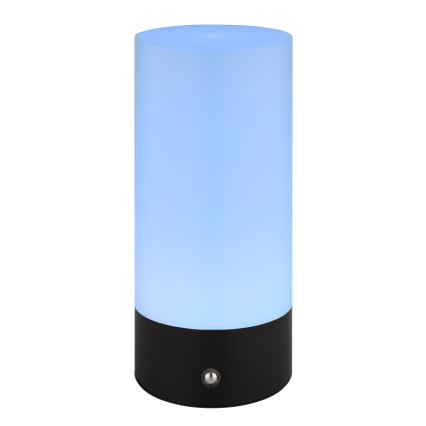 Globo - Lampe de table extérieure tactile dimmable LED RGBW LED/1,8W/5V 1500 mAh noire