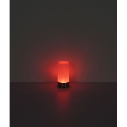 Globo - LED RGBW Dimbaar aanraken buitenshuis tafellamp LED/1,8W/5V 1500 mAh zwart