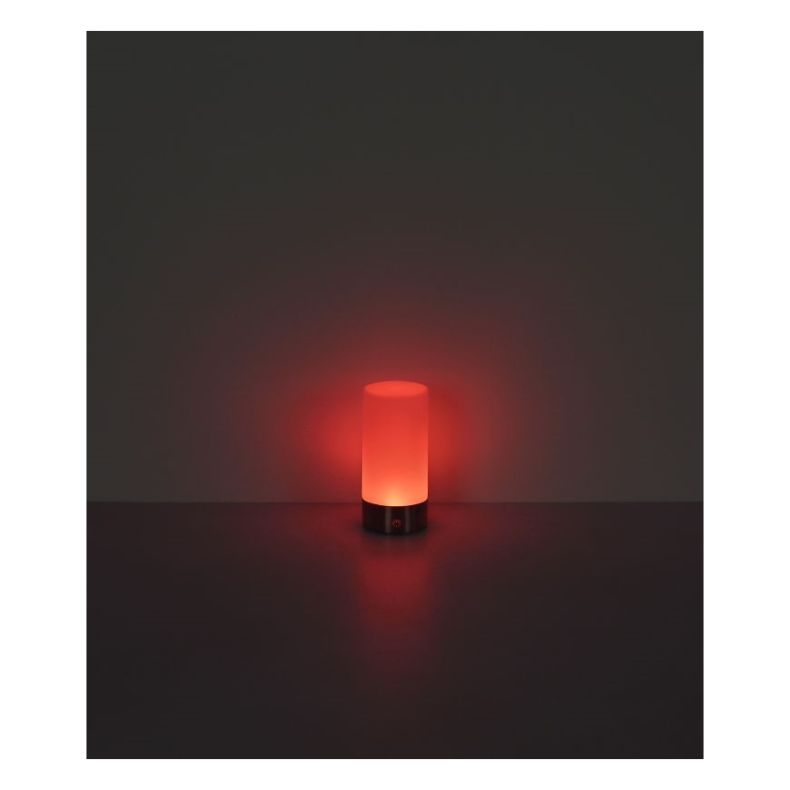 Globo - LED RGBW Dimbaar aanraken buitenshuis tafellamp LED/1,8W/5V 1500 mAh zwart