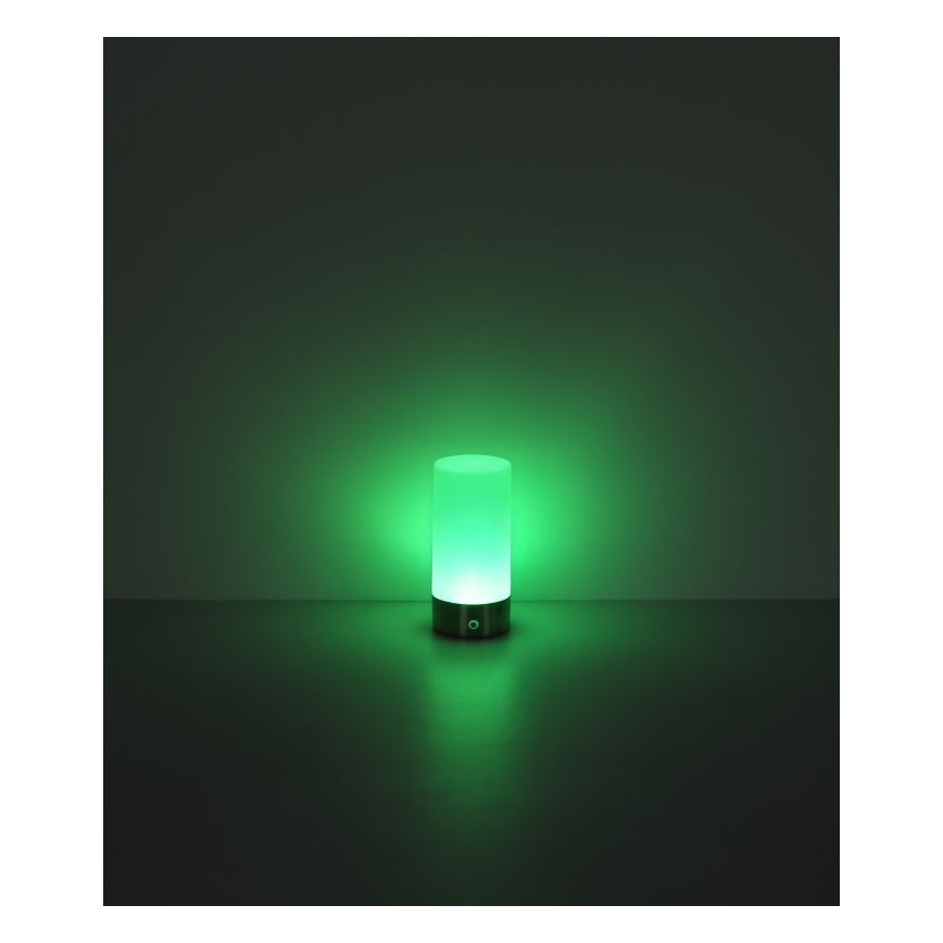 Globo - LED RGBW Dimbaar aanraken buitenshuis tafellamp LED/1,8W/5V 1500 mAh zwart