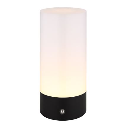 Globo - LED RGBW Dimbaar aanraken buitenshuis tafellamp LED/1,8W/5V 1500 mAh zwart