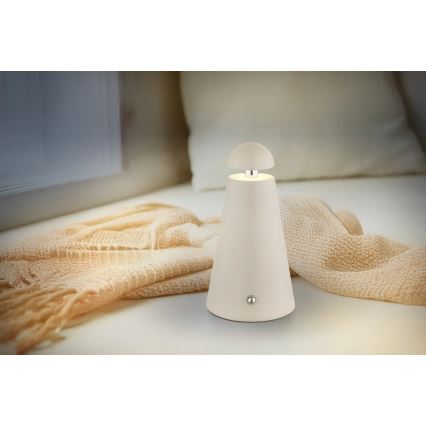 Globo - Lampe de bureau tactile rechargeable à LED, dimmable, 1,2 W / 5 V, 1200 mAh, 2700/4500/6000 K