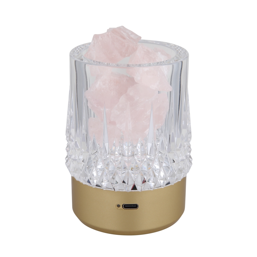 Globo - Lampe de table tactile LED dimmable LED/1W/5V 3000K 1200 mAh doré