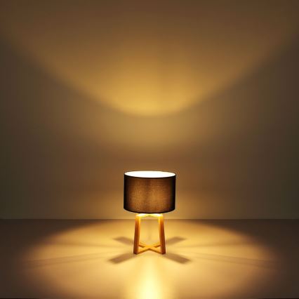 Globo - Lampe de table 1xE14/40W/230V noire