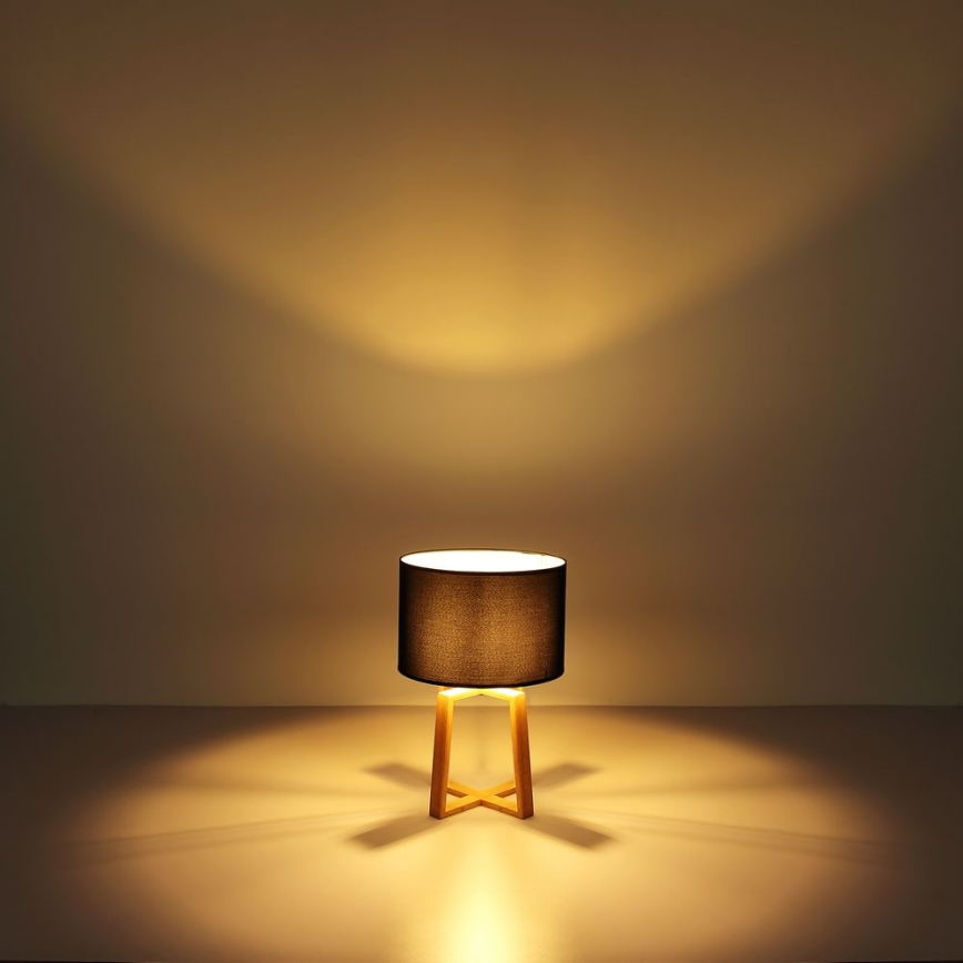 Globo - Lampe de table 1xE14/40W/230V noire