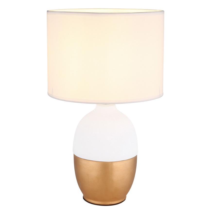 Globo - Lampe de table 1xE14/40W/230V blanc