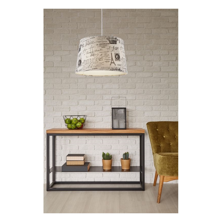 Globo - Hanglamp aan een koord 1xE27/60W/230V