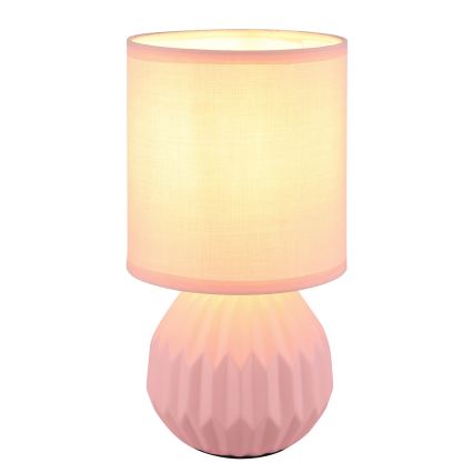 Globo - Lampe de table 1xE14/40W/230V rose